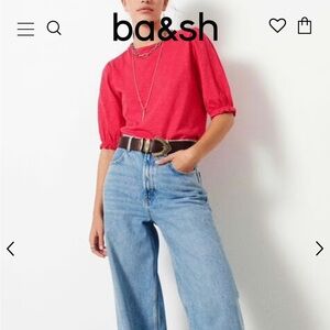 Ba&sh Vasco T-shirt - hot pink